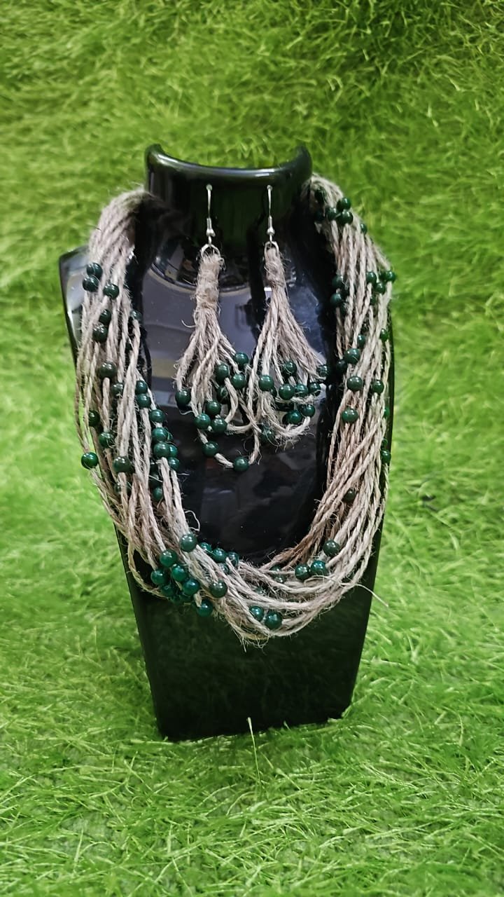 Radha jute jewellery
