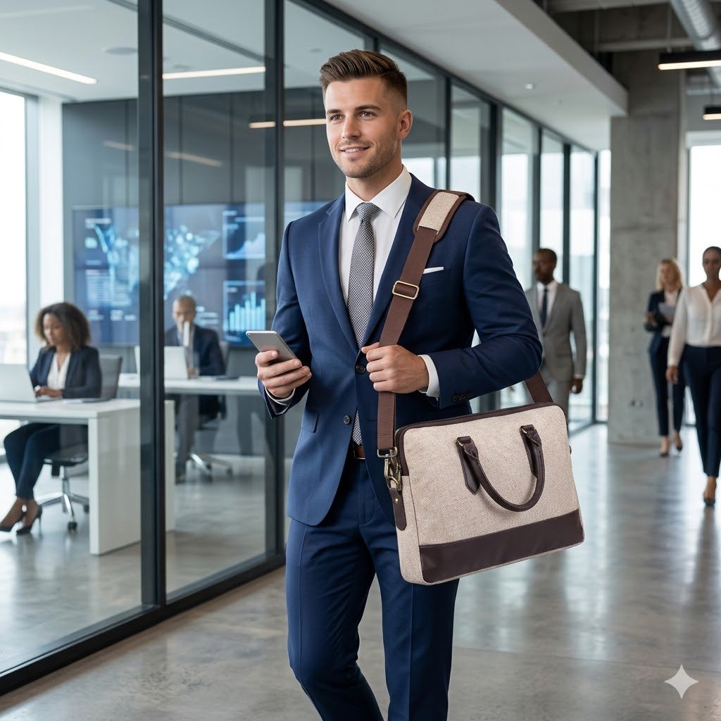 Siddharta jute LAPTOP BAG