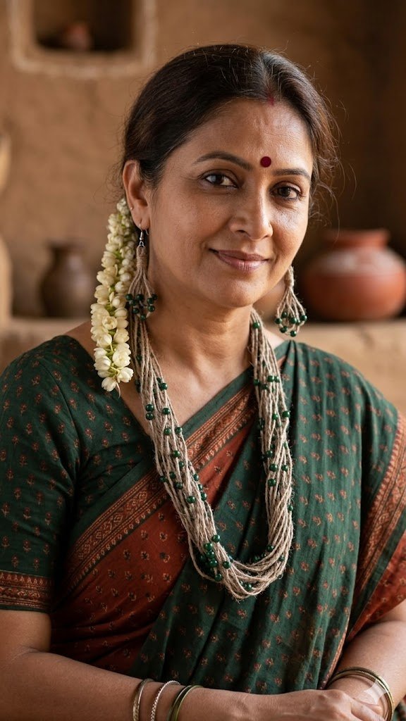 Radha jute jewellery